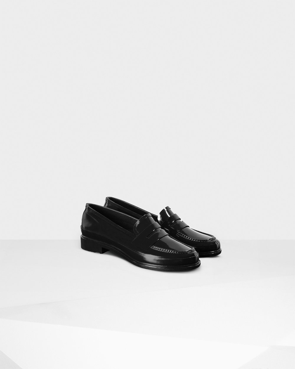 Mocassins Hunter Feminina Pretas - Original Gloss Penny - 96PUCSWZL